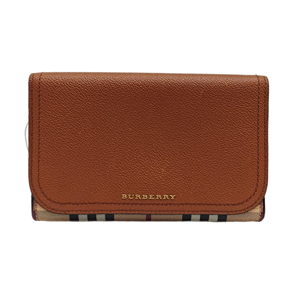 Calfskin Clutch Brown