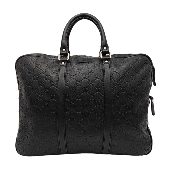 Signature Monogram Calfskin Black