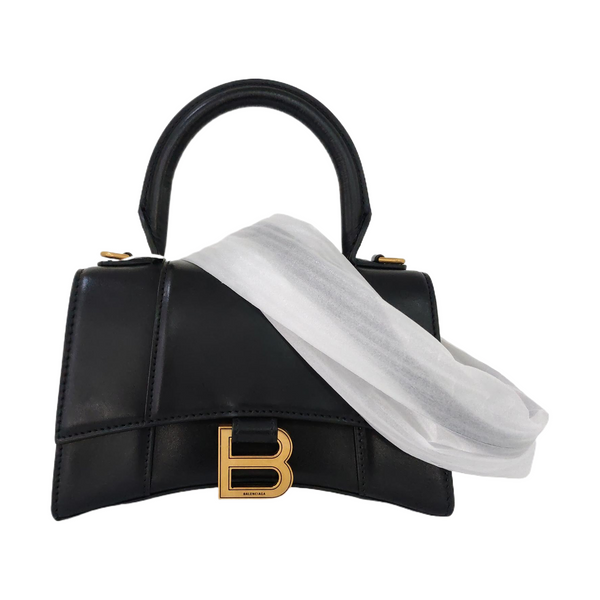 Hourglass XS Calfskin Black