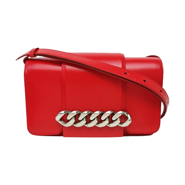 Calfskin Crossbody Bag Red