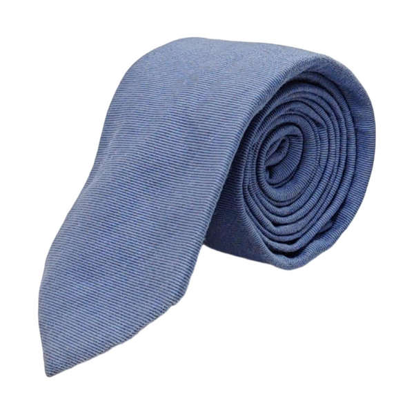 Cotton Tie Blue