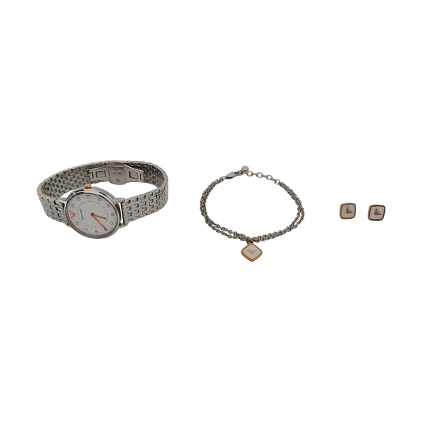 Metal White Jewelry Set