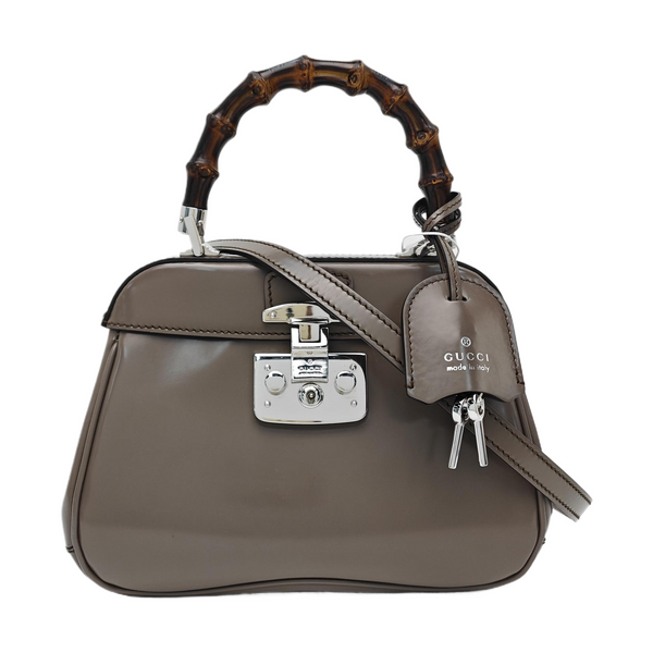 Lady Lock Calfskin Gray