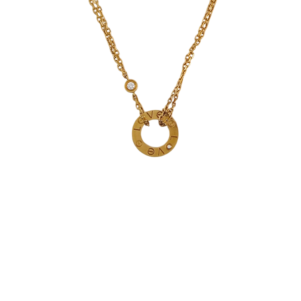 LOVE 18k Gold Necklace