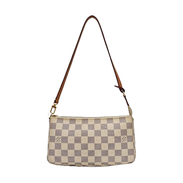 ACCESSOIRES GM Damier Azur Coated Canvas White