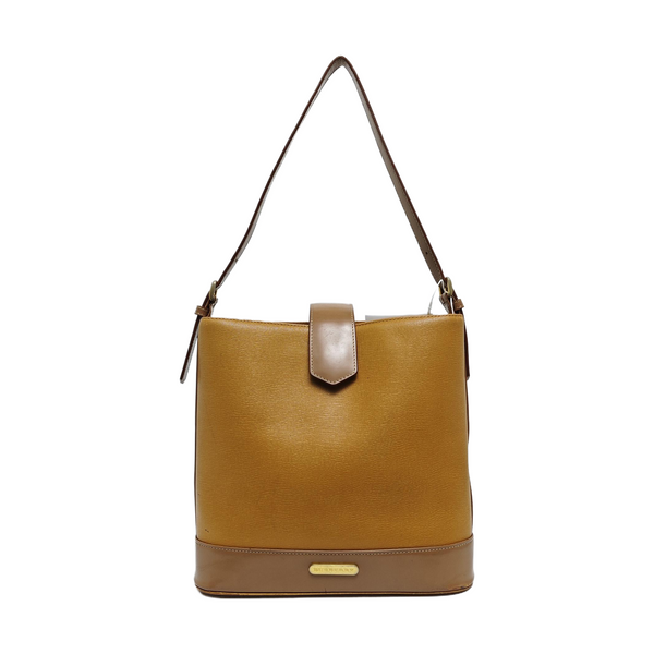Calfskin Bucket Bag Brown