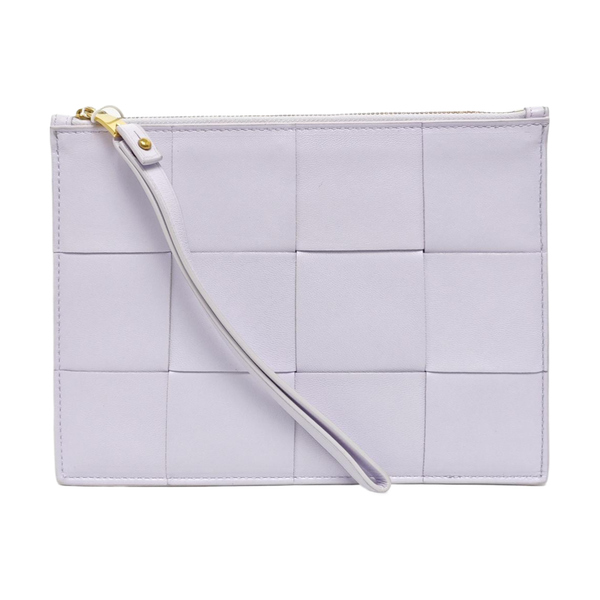 Lambskin Clutch Purple