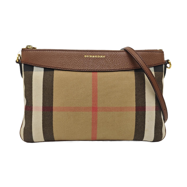 Canvas Shoulder Bag Brown