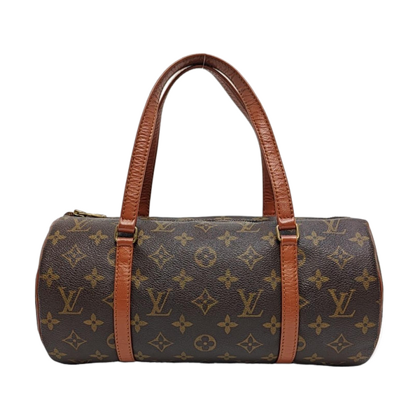 PAPILLON Monogram Coated Canvas Brown