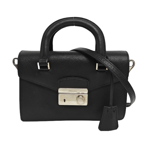 Sound Bag Piel Saffiano Piel Saffiano Negra
