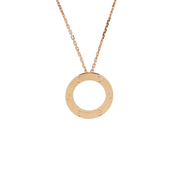 LOVE 18k Rose Gold Necklace