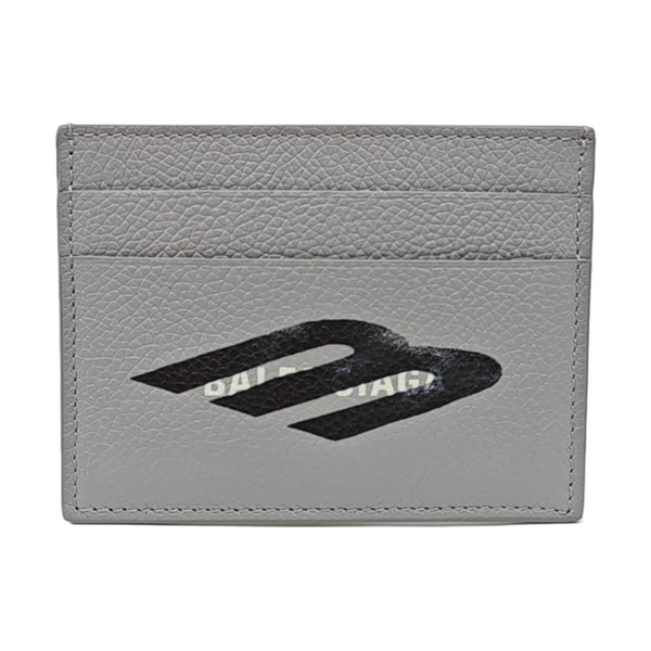 Cash Calfskin Gray Card Holder