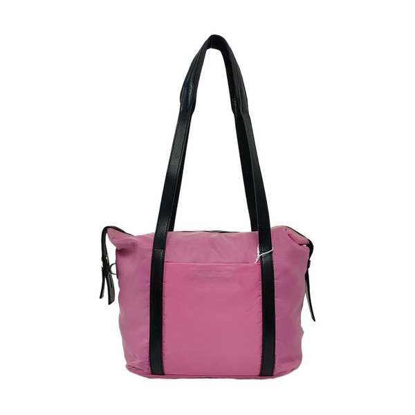 Nylon Tote Bag Pink