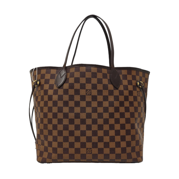 NEVERFULL MM Damier Ebene Coated Canvas Brown