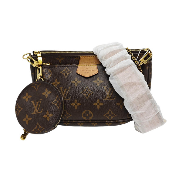 MULTI Monogram Coated Canvas Brown