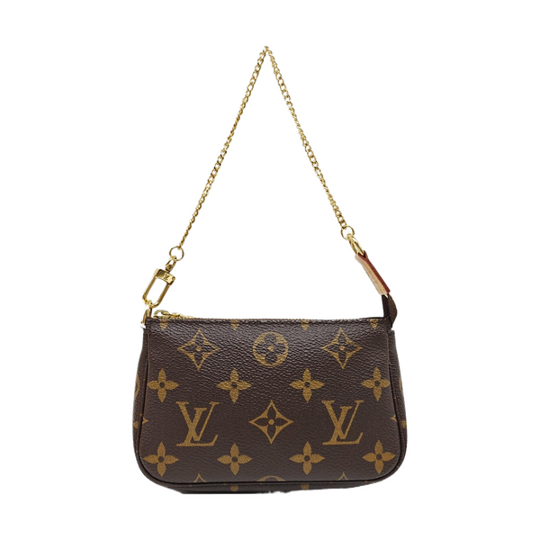 ACCESSOIRES Mini Monogram Coated Canvas Brown