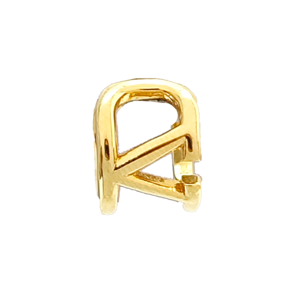 Metal Gold Clip On Earrings