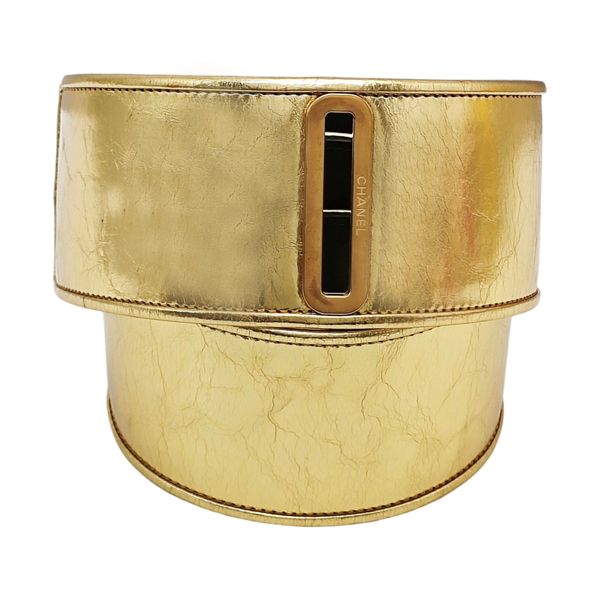 Leather Belt Gold