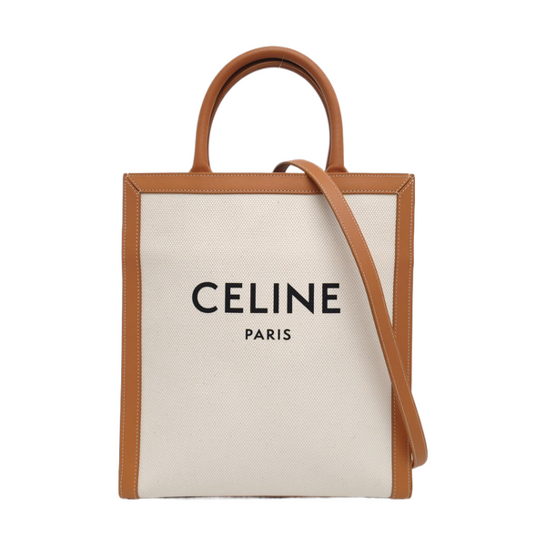 Authenticated pre-owned CABAS CELINE Small Canvas White - Shoulder Bag at Looply