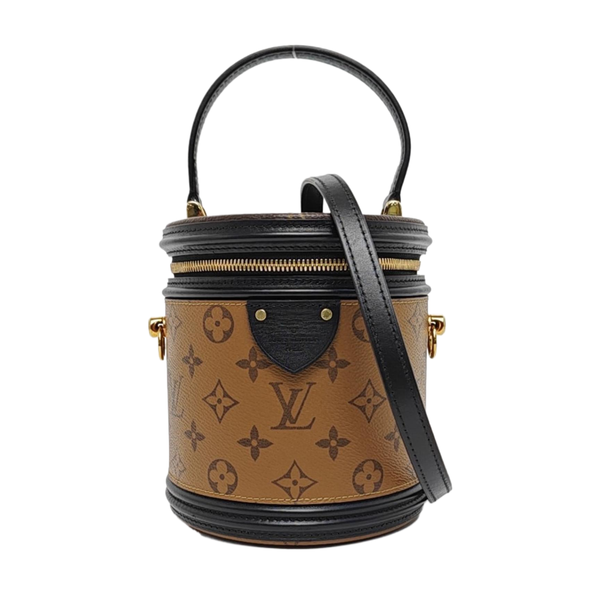 CANNES PM Monogram Coated Canvas Brown
