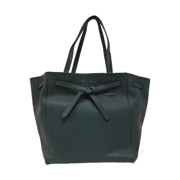 CABAS PHANTOM Small Calfskin Green