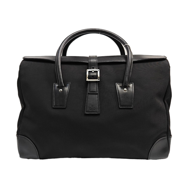 Canvas Top Handle Bag Black