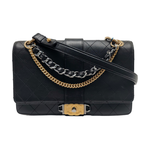 Quilted Calfskin Black