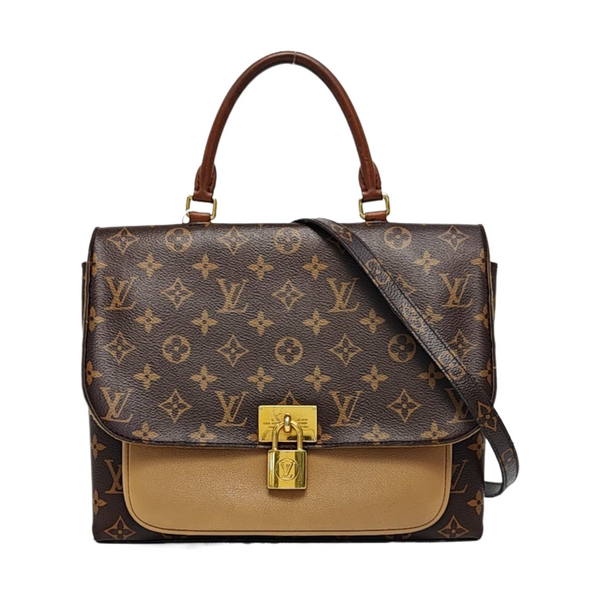 MARIGNAN Monogram Coated Canvas Brown
