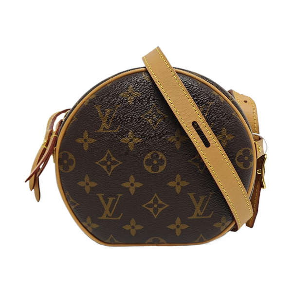 BOITE CHAPEAU PM Monogram Coated Canvas Brown