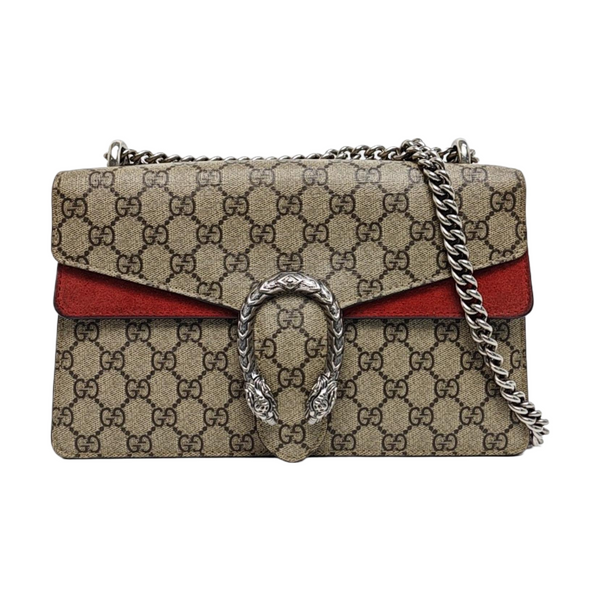 Authenticated pre-owned Dionysus Small Monogram Coated Canvas Beige - Shoulder Bag at Looply