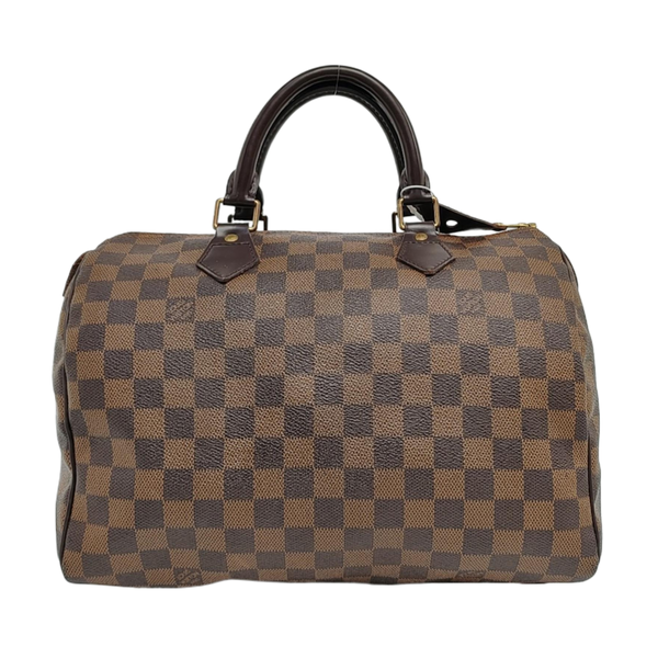 Speedy 30 Lona Damier Ebene Marrón