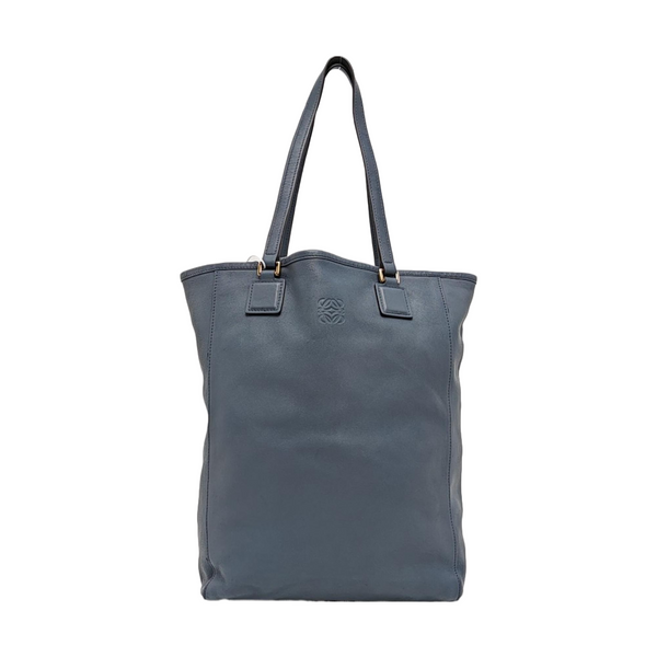Calfskin Tote Bag Blue