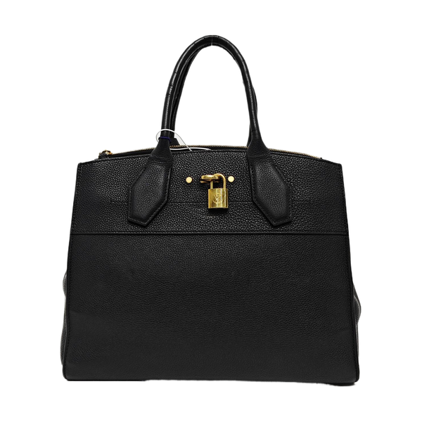 CITY STEAMER MM Calfskin Black