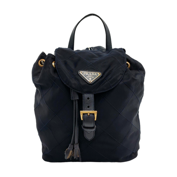 Vela Quilted Nylon Blue