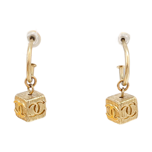 Metal Gold Stud Earrings