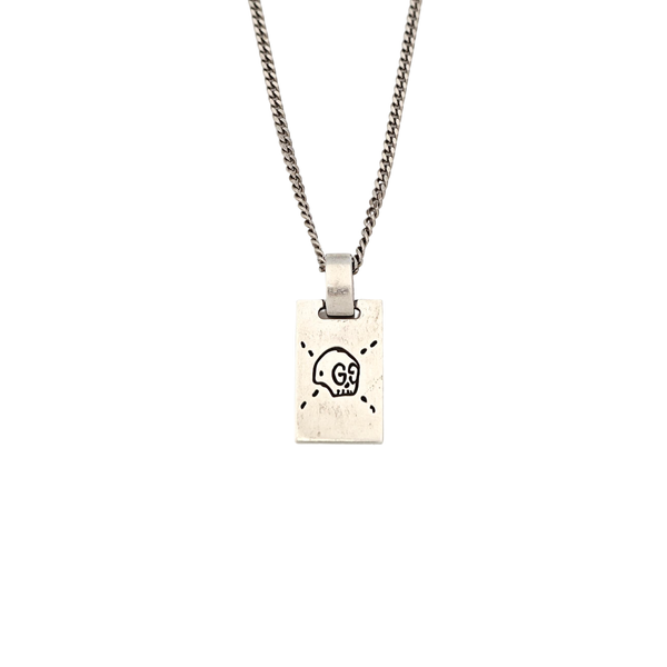 Ghost 925 Sterling Silver Necklace
