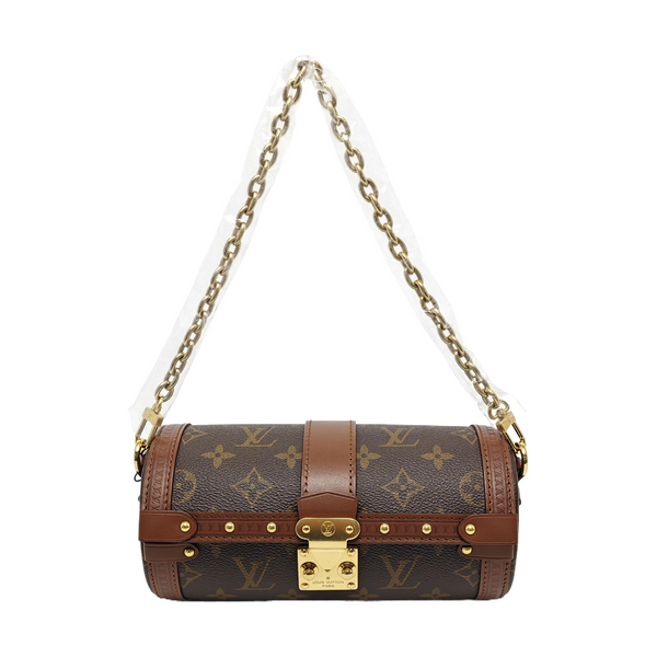 PAPILLON 19 Monogram Coated Canvas Brown