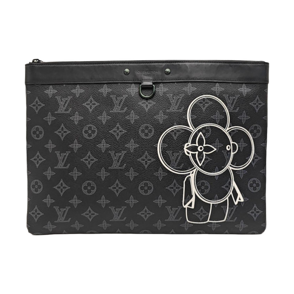 APOLLO GM Monogram Coated Canvas Black