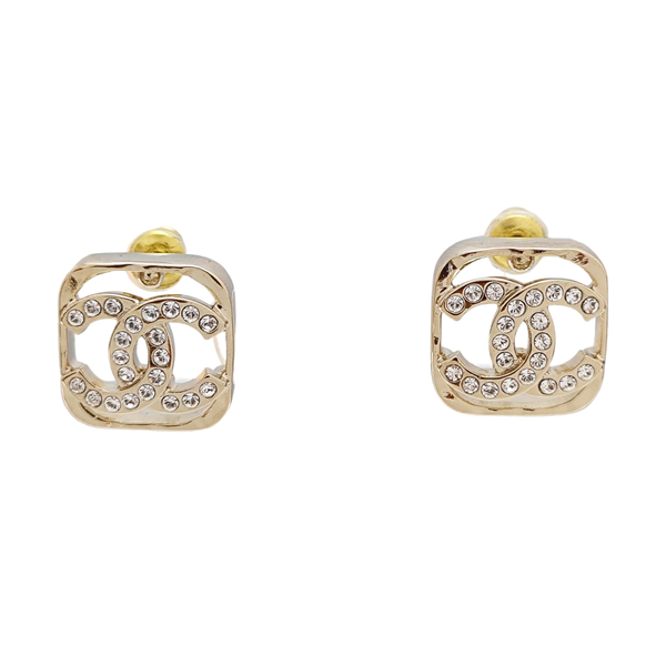 Metal Gold Stud Earrings