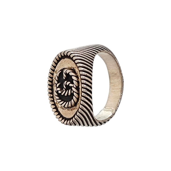 GG Running 925 Sterling Silver Ring EU 52