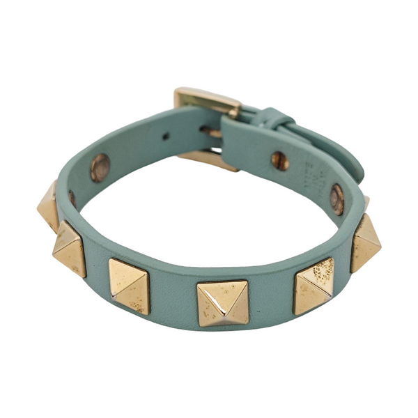 Leather Green Bracelet