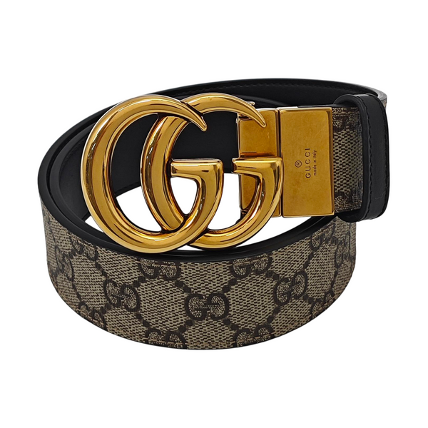 Leather Belt Beige