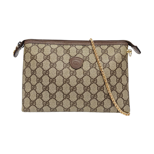 GG Supreme Monogram Coated Canvas Beige