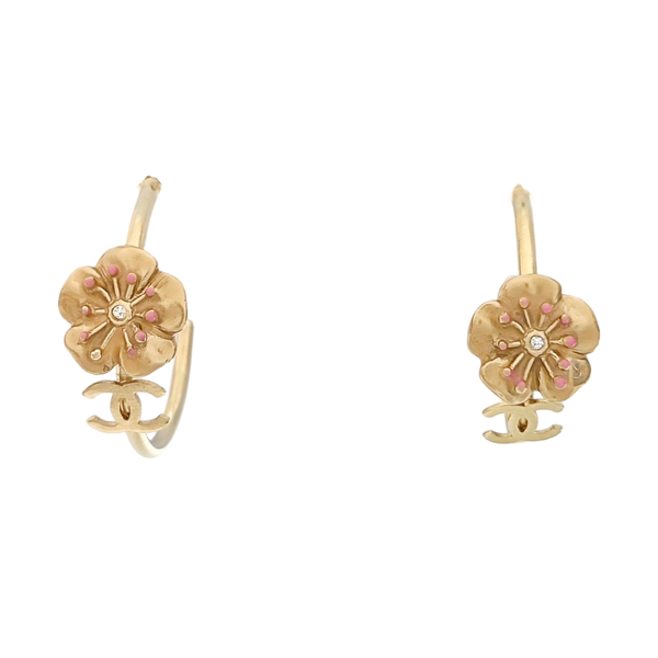 Metal Gold Stud Earrings