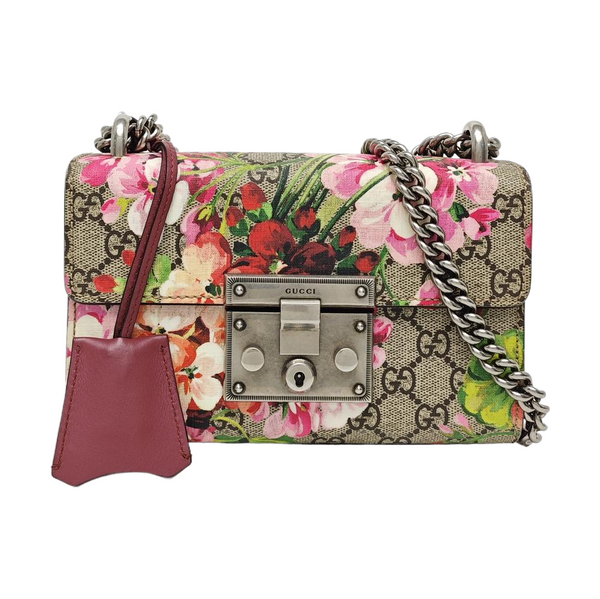 Padlock Small Monogram Coated Canvas Multicolor