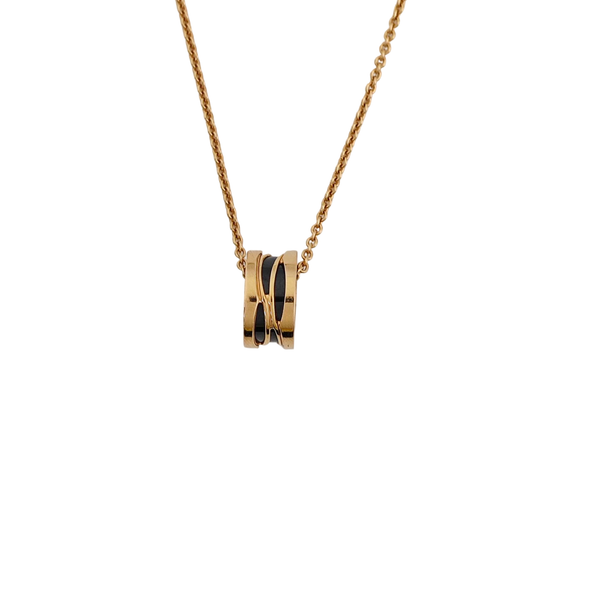B.ZERO1 18k Rose Gold Necklace