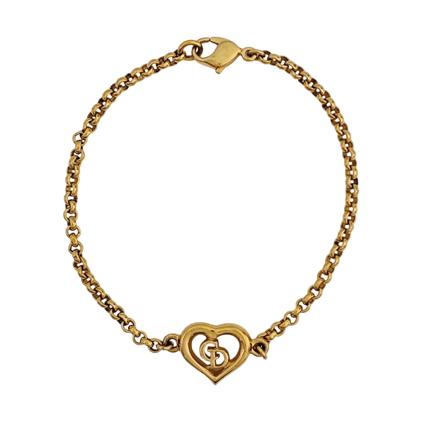 Petit CD Metal Gold Bracelet