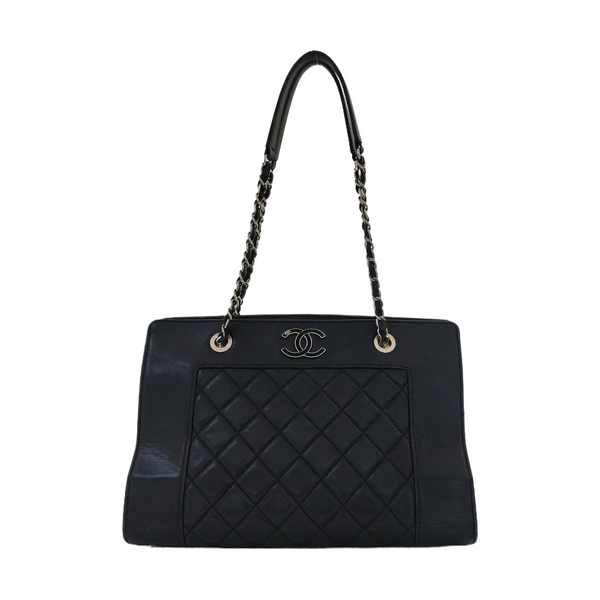 Quilted Lambskin Black