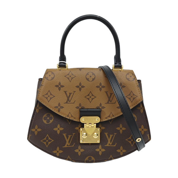 EDEN Monogram Coated Canvas Brown