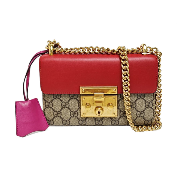 Padlock Small Monogram Coated Canvas Multicolor